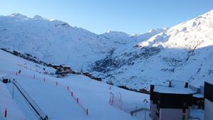 House With one Bedroom in Saint-martin-de-belleville, With Wonderful Mountain View, Balcony and Wifi