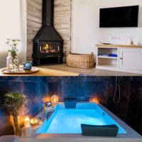 Apartamentos rurales Posada de Monfragüe con jacuzzi