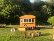 Shepherds Huts Ham Hill, 2 double beds, Bathroom, Lounge, Diner, Kitchen, LOVE dogs & Cats Looking out to lake and by Ham Hill Country Park plus parking for large vehicles available also great deals on workers long term This is the place to relax and BBQ